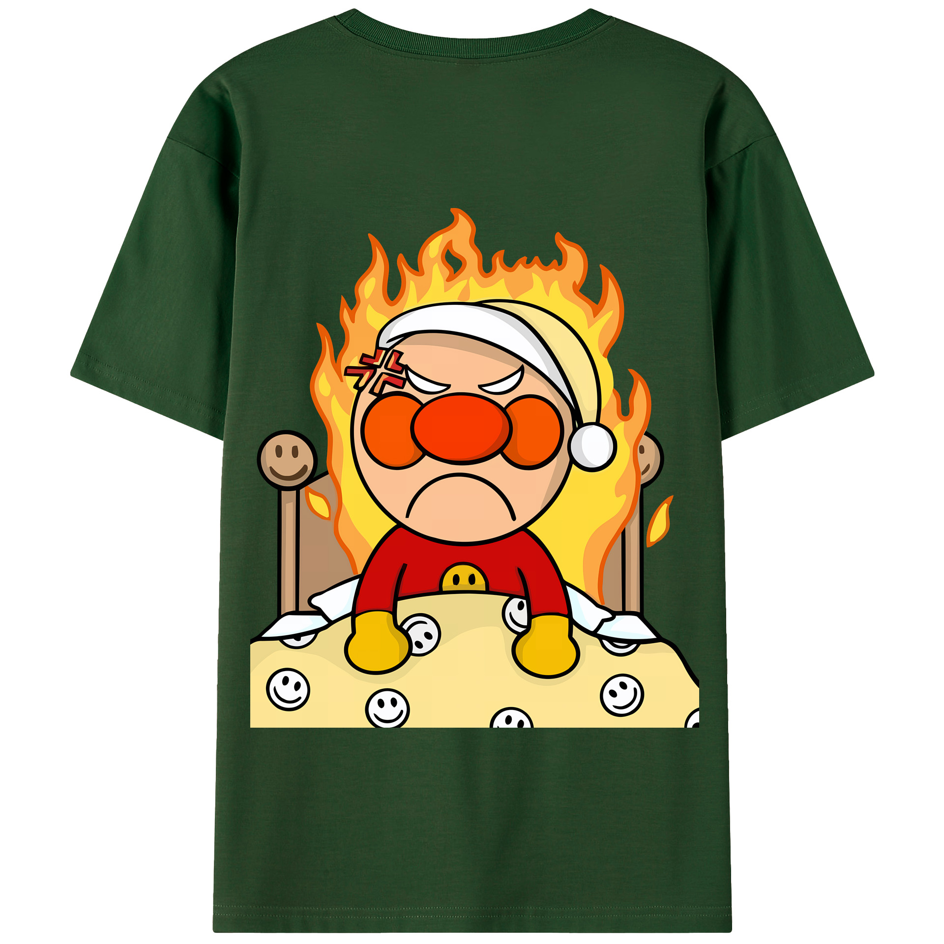 （画像用） アンパンマン Anpanman 綿100％半袖Tシャツ（背面プリント）
